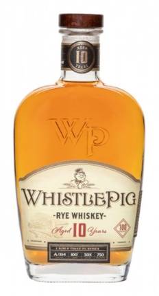 WhistlePig 10-Year Aged Straight Rye Whiskey 750 ml