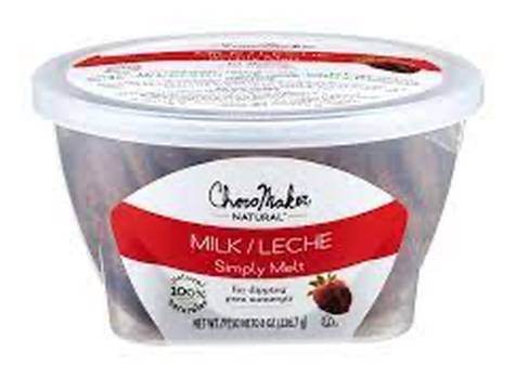 ChocoMaker Natural Simply Melt Milk Chocolate 8 oz