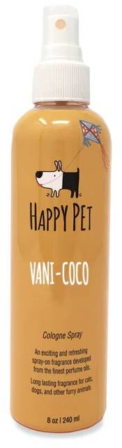 Happy Pet Cologne Spray Vani-Coco 8 oz