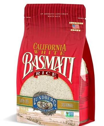 Lundberg California White Basmati Rice 32 oz