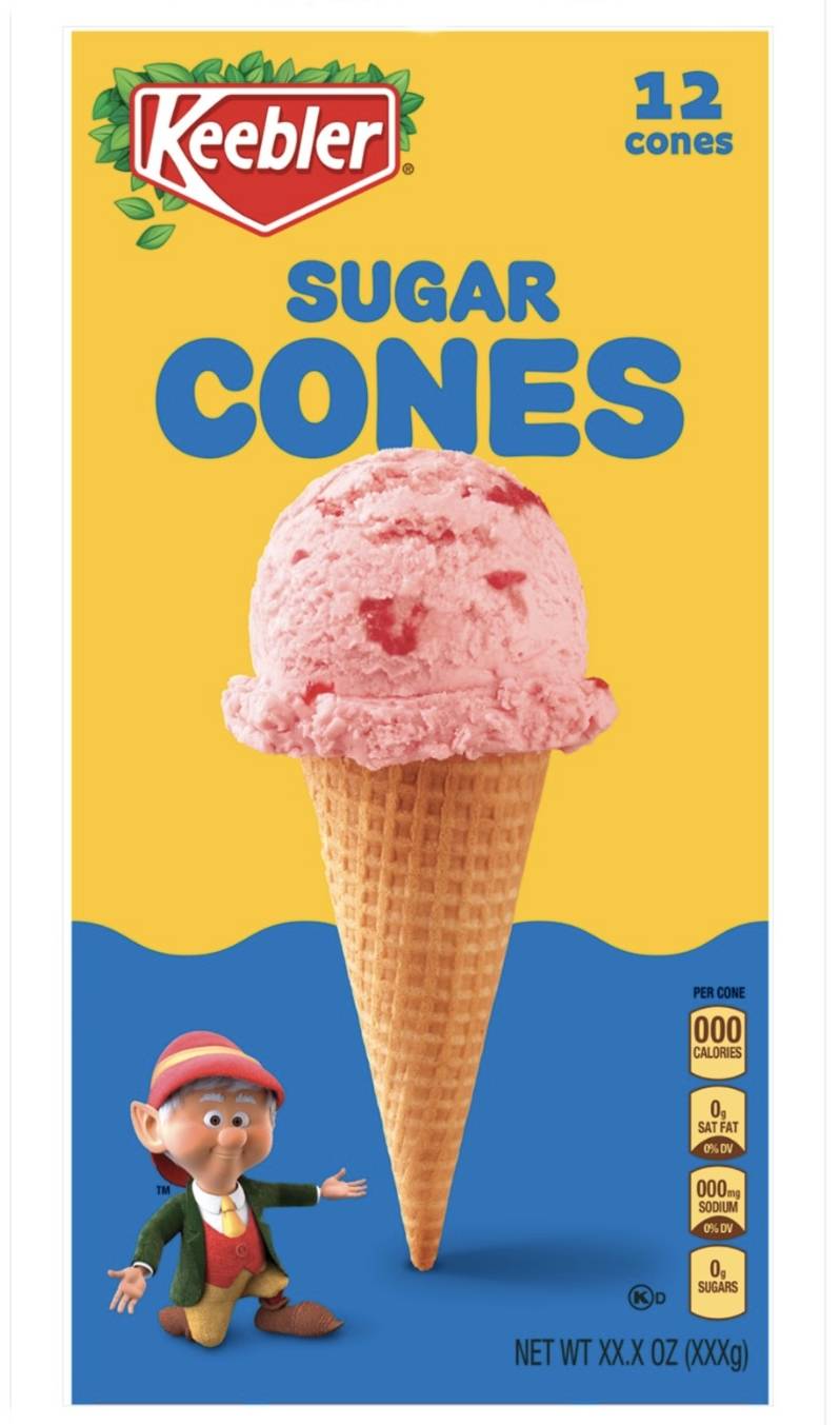 Keebler Sugar Cones 4 oz
