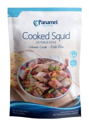 Panamei Cooked Squid / Calamar 16 oz
