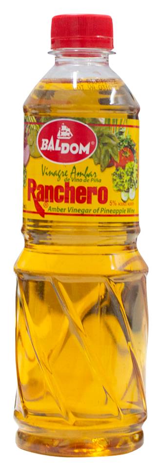 Baldom Ranchero Vinagre Ambar de Vino de Piña 16 oz