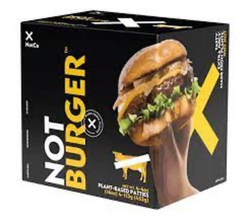Not Burger Plant-Based Patties 4-4 oz