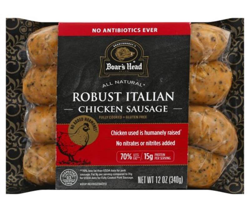 Boar's Head Robust Italian Chicken Sausage 12 oz