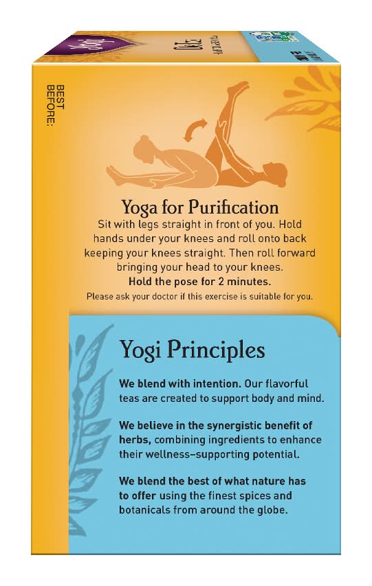 Yogi DeTox Organic Tea 16 ct