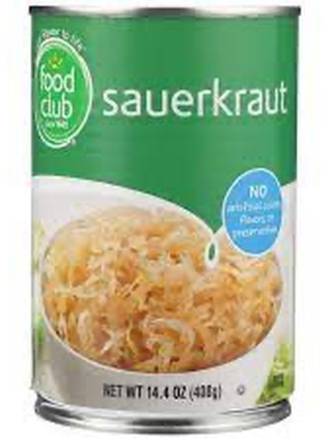 Food Club Sauerkraut 14.4 oz