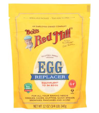 Bob's Red Mill Gluten Free Vegan Egg Replacer 12 oz