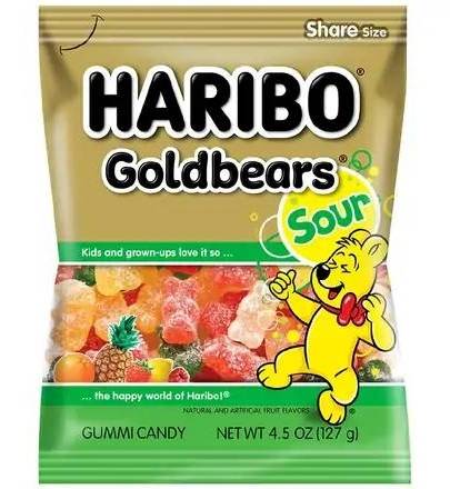 Haribo Goldbears Sour 5 oz
