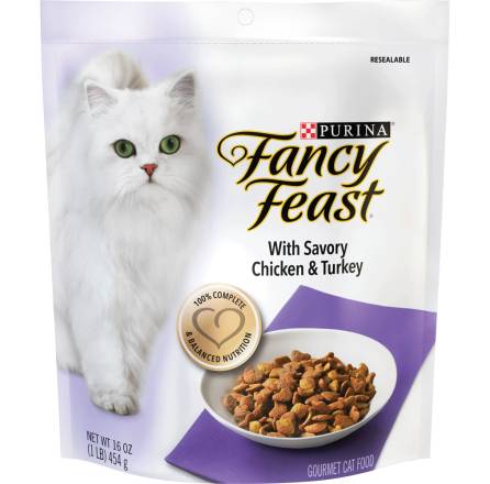 Fancy Feast Savory Chicken Dry Cat Food 16 oz