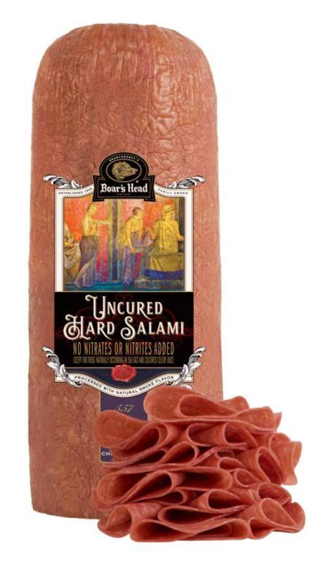 Boar's Head Uncured Hard Salami STO 8 oz