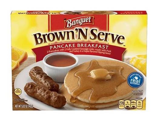 Banquet Brown ‘N Serve Pancake Breakfast