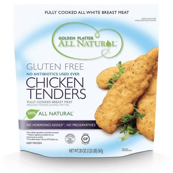 Golden Platter All Natural Chicken Tenders 20 oz