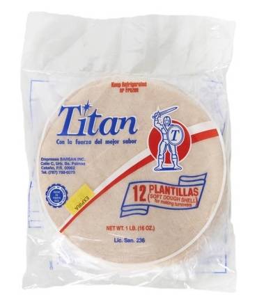 Titan Plantillas 12 ct