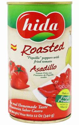 Hida Roasted Red Peppers & Tomate Frito Homemade 12 oz