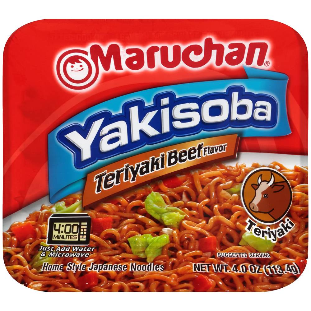 Maruchan Yakisoba Teriyaki Beef Flavor 4 oz