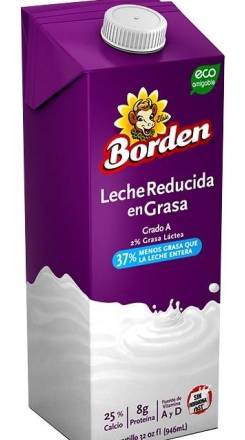 Borden Leche Reducida en Grasa 32 oz