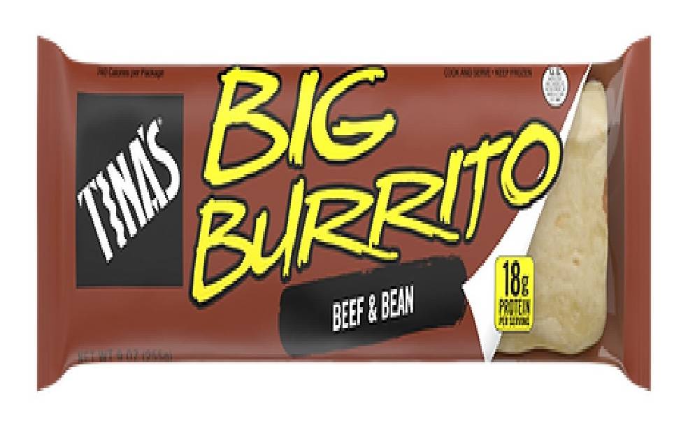 Tina's Big Burrito Beef and Bean