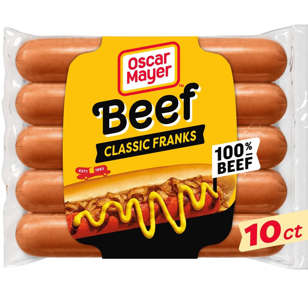 Oscar Mayer Classic Beef Franks 16 oz