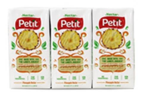 Petit Tetra Pak Jugo de Piña 3-6.8 oz
