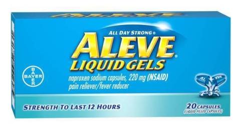 Aleve Liquid Gel 20 ct 