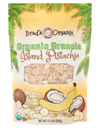 Brad’s Organic Island Pistachio Granola 11.5 oz