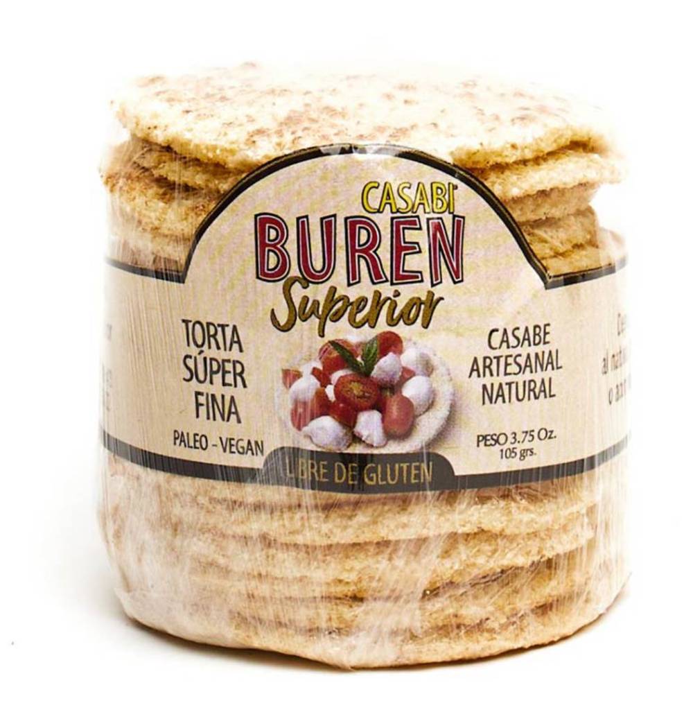 Buren Casabe Artesanal Torta Súper Fina 1.75 oz