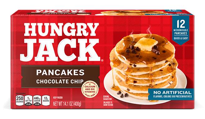 Hungry Jack Chocolate Chip Pancakes 14.8 oz