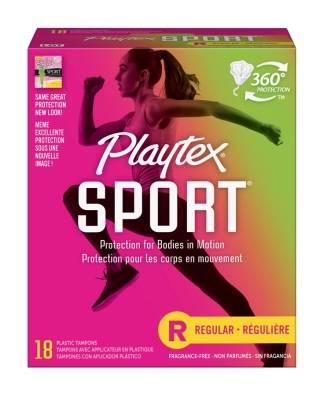 Playtex Tampons Sport Regular 18 ct