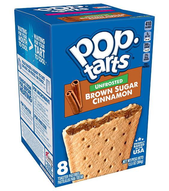 Pop-Tarts Unfrosted Brown Sugar Cinnamon 13.5 oz 