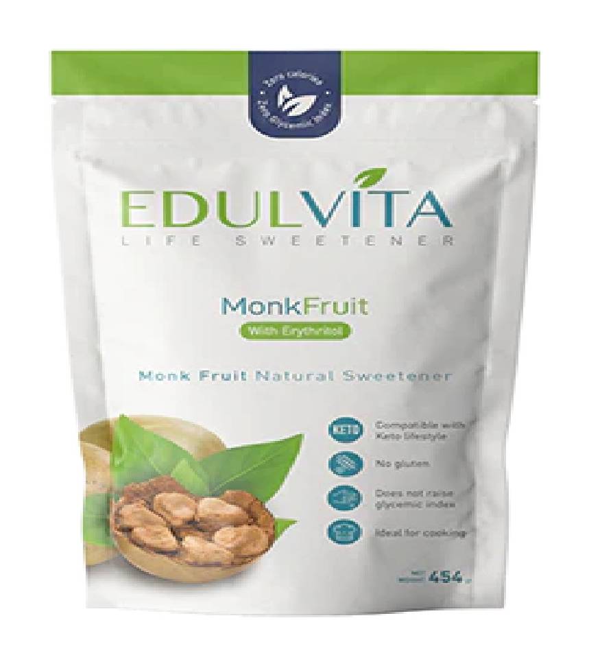 Edulvita MonkFruit with Erythritol 16 oz