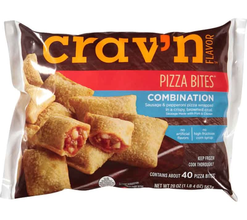 Crav’n Combination Sausage & Pepperoni Pizza Bites 20 oz