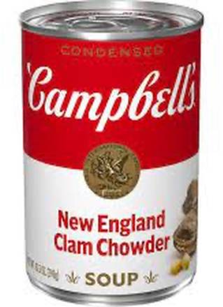 Campbell´s New England Clam Chowder Soup 10.5 oz