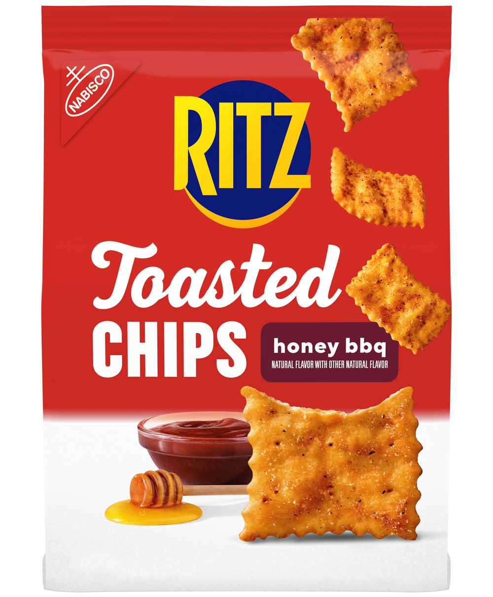 Ritz Toasted Chips Honey BBQ 8.1 oz