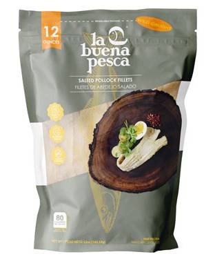La Buena Pesca Salted Pollock Fillets 12 oz
