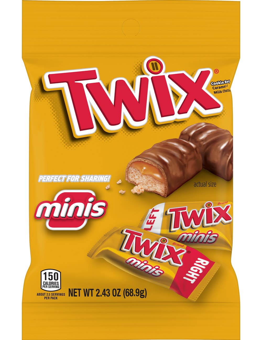 Twix Chocolate Minis 2.43 oz