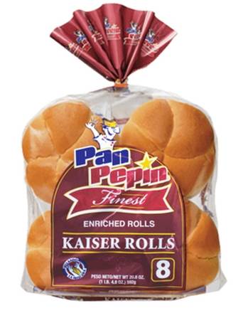 Pan Pepín Kaiser Rolls
