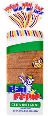 Pan Pepín Club Integral 24 oz