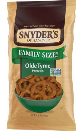 Snyder’s of Hanover Old Tyme Pretzels 16 oz