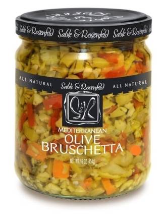 Sable & Rosenfeld Mediterranean Olive Bruschetta 16 oz