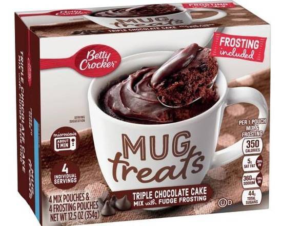 Betty Crocker Mug Treats Triple Chocolate Cake 12.5 oz