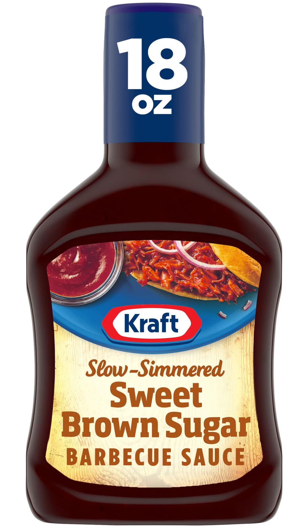 Kraft Sweet Brown Sugar BBQ Sauce 18 oz