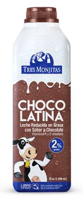 Tres Monjitas Chocolatina 2%  32 oz