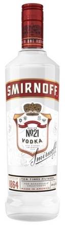 Smirnoff  Vodka 750 ml