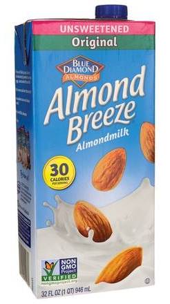 Almond Breeze Unsweetened Original Almondmilk 32 oz