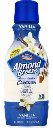 Blue Diamond Almond Breeze Creamer Vanilla 32 oz