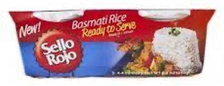 Sello Rojo Basmati Rice Ready-to-Serve 2-4.4 oz
