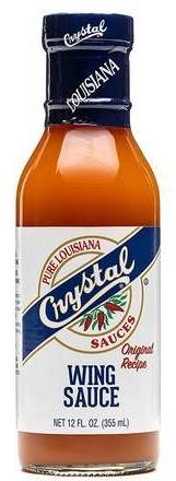 Crystal Original Wing Sauce 12 oz.