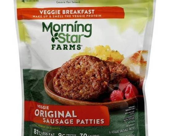 MorningStar Farms Veggie Original Sausage Patties 8 oz