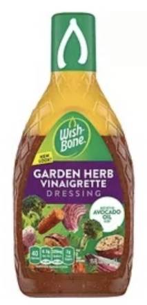Wish-Bone Garden Herb Vinaigrette Dressing 15 oz